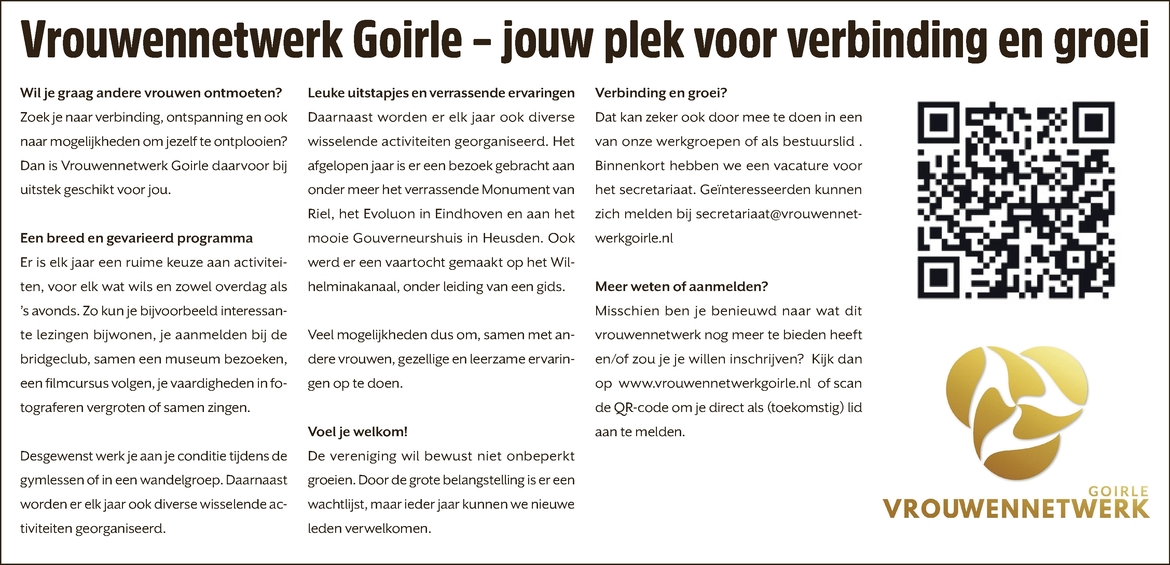 Verenigingskrant 2025